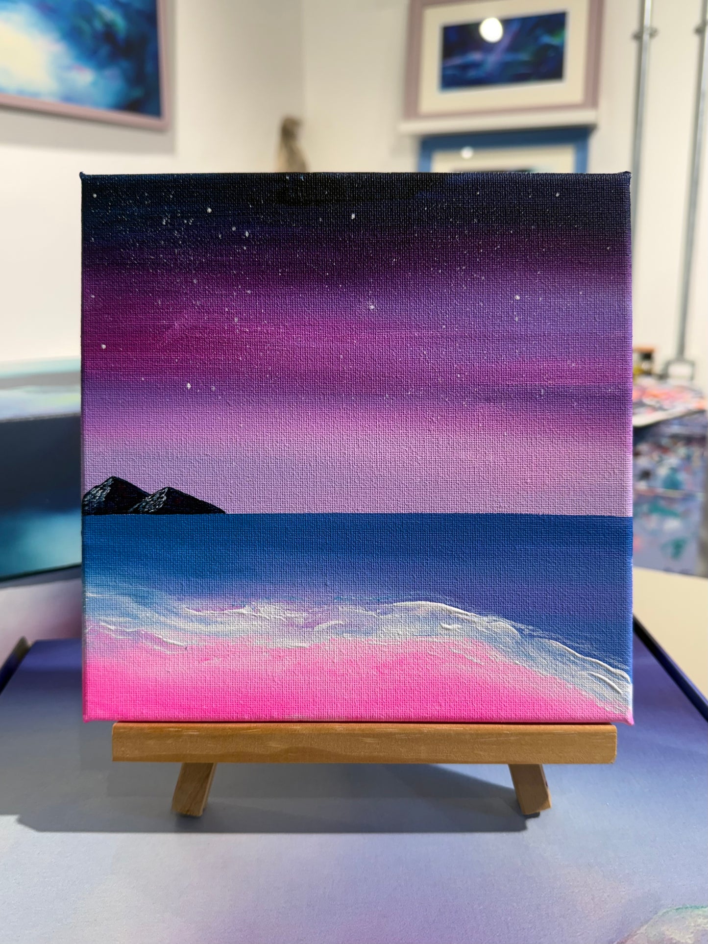 Bocs Celf / Art box - 'Môr' / 'Seascape'